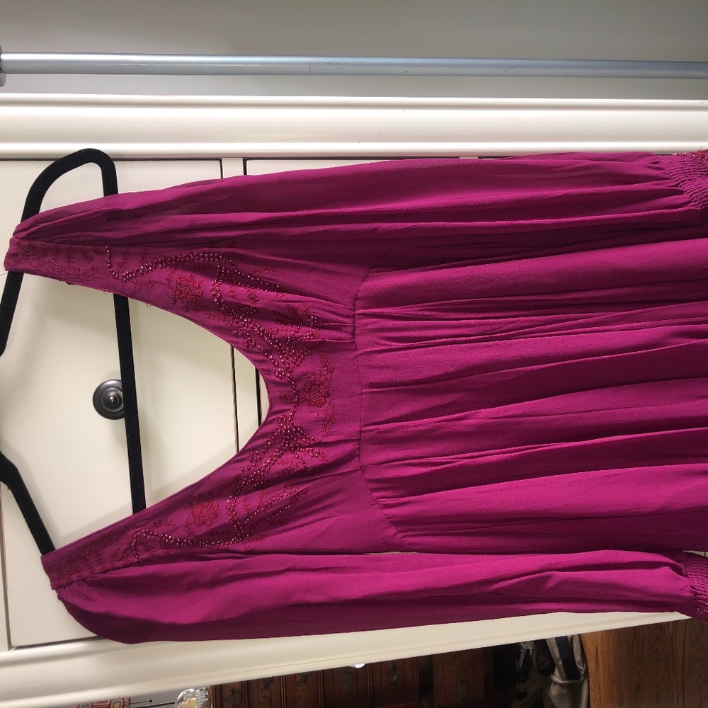 Long sleeve summer dress